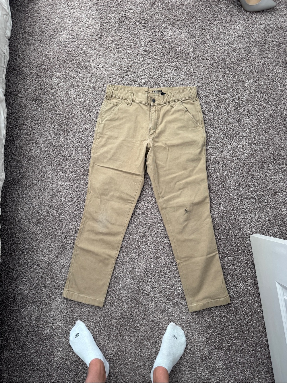 Carhartt Khaki Work Chino Pants
